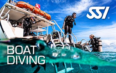 SSI Boat Diving Specialty card